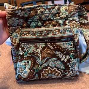 Vera Bradley java blue crossbody bag